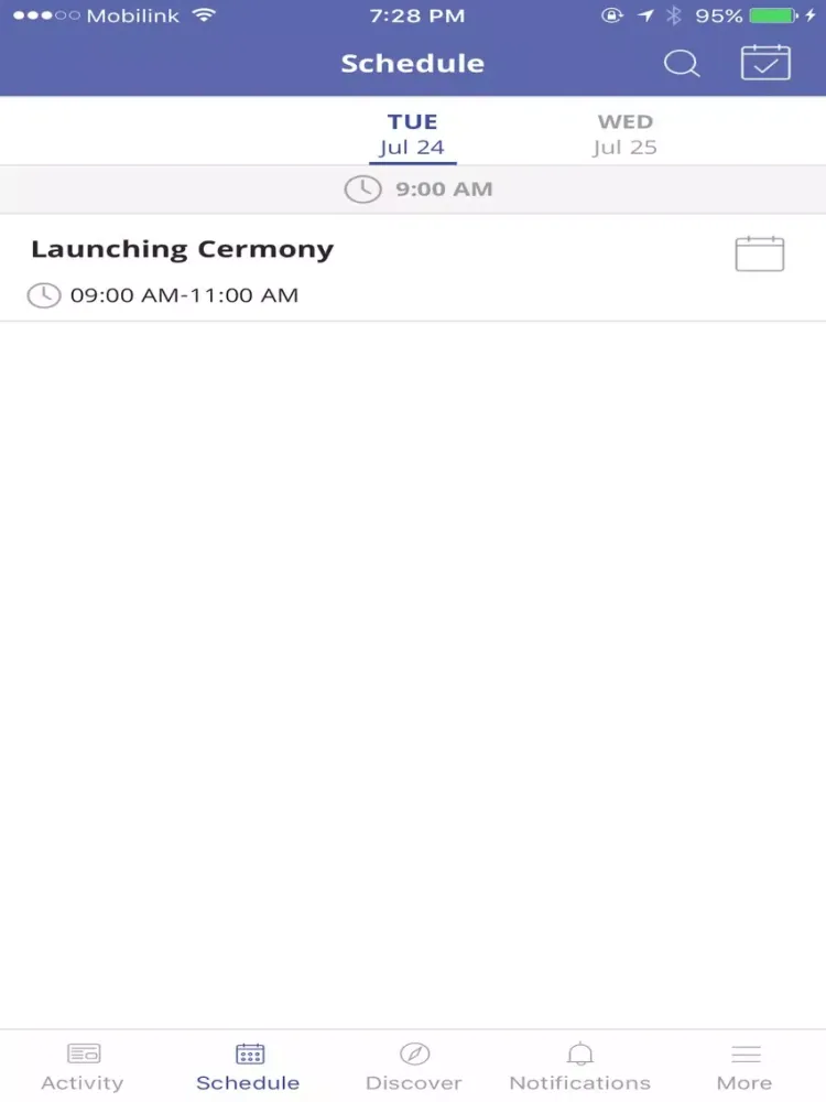 Ảnh chụp màn hình của CaribTix Event App iPad 