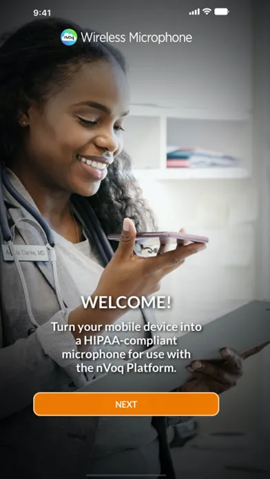 nVoq Wireless Microphone Screenshots