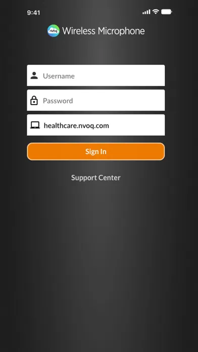 nVoq Wireless Microphone Screenshots