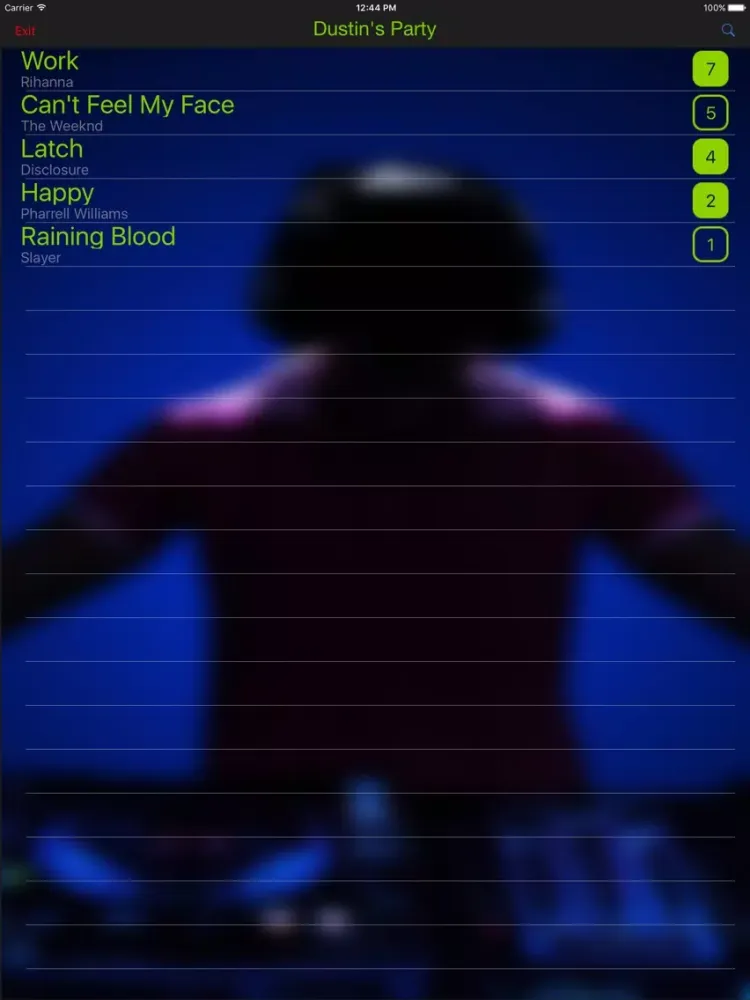 Note-Vote iPad  Screenshots