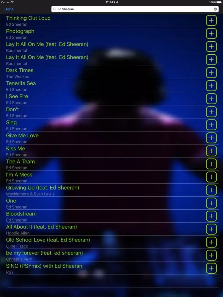 Note-Vote iPad  Screenshots