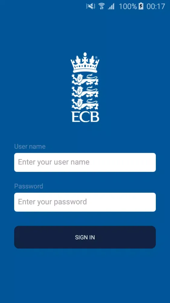 Captures d'écran de ECB Match Reporting