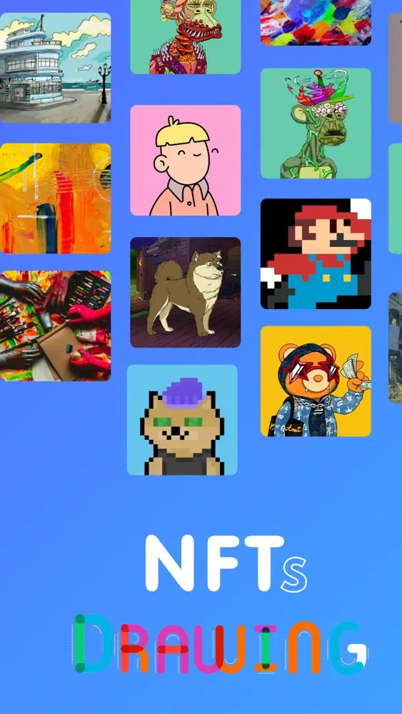 Draw NFT Collection سکرین شاٹس