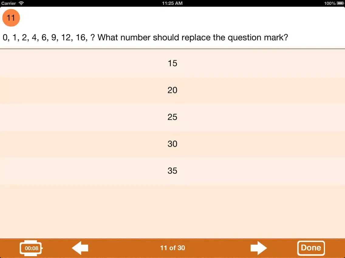 تصاویر IQ Test Experts iPad 
