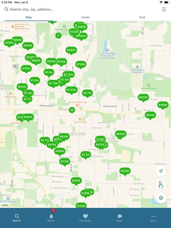NWA Real Estate iPad  سکرین شاٹس