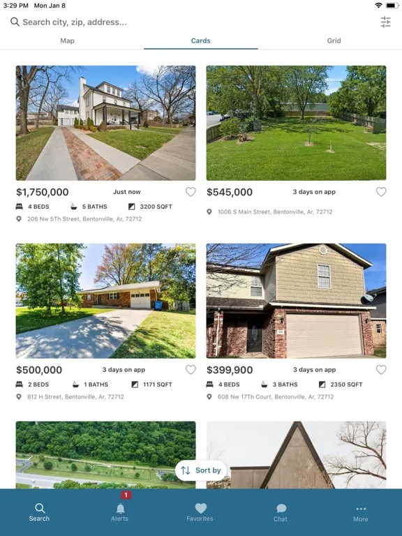 NWA Real Estate iPad  سکرین شاٹس