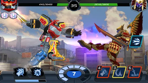 Ảnh chụp màn hình của Power Rangers: Legacy Wars