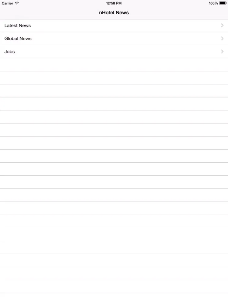 Hotel News - Global iPad  স্ক্রিনশট