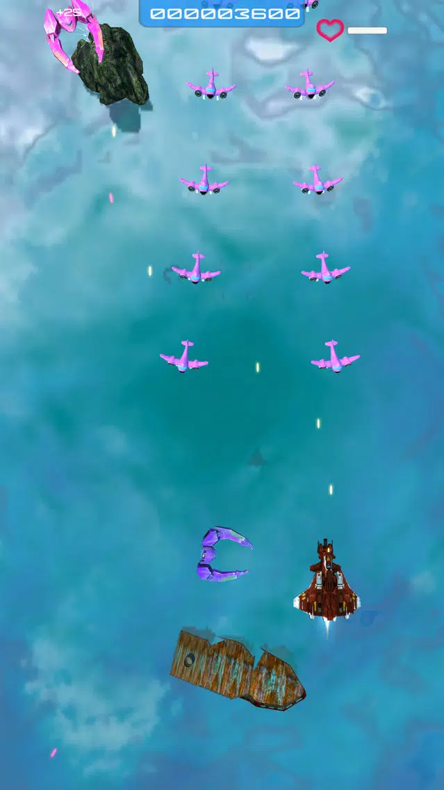 Captures d'écran de Gunship War 3D
