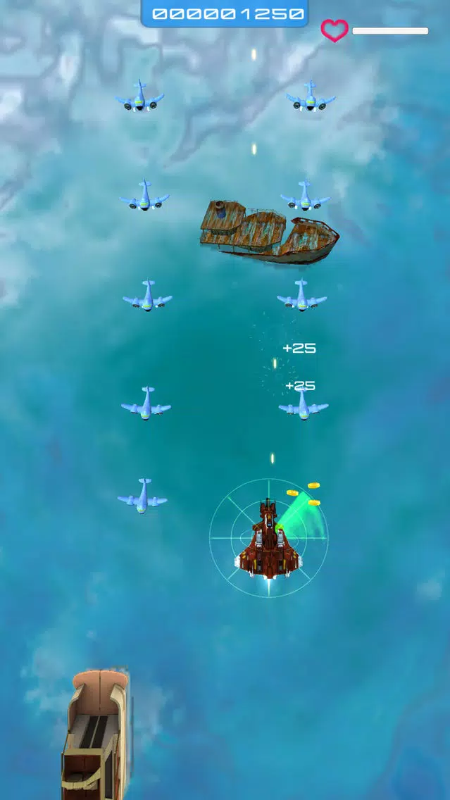 Captures d'écran de Gunship War 3D
