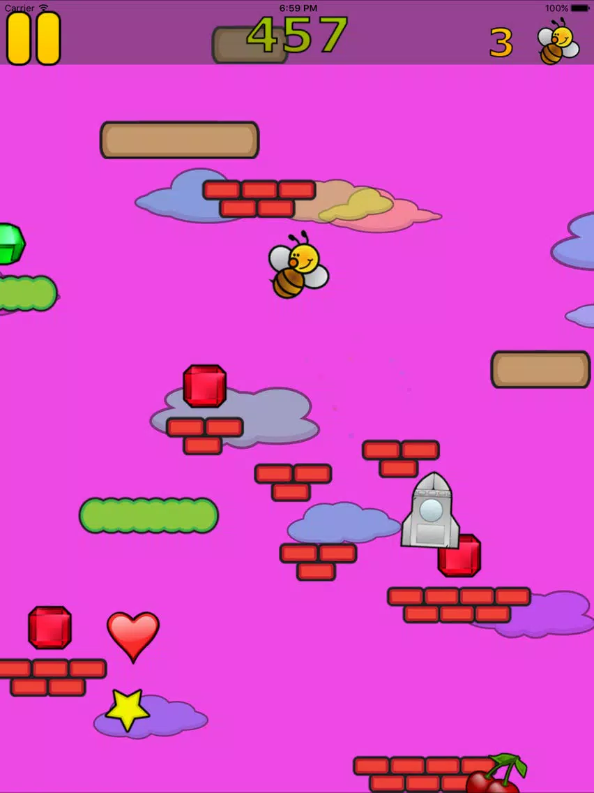 Capturas de pantalla de JumBee Game iPad 
