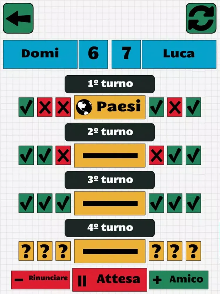 Screenshot di Duello dell'Impiccato iPad 