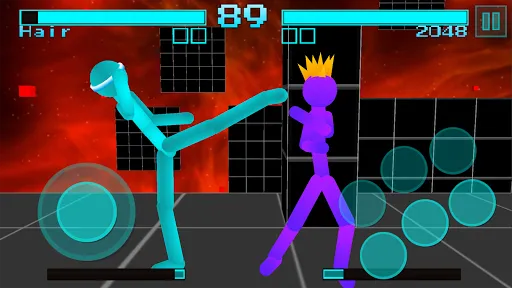 Zrzuty ekranu Stickman Fighting Neon Warrior