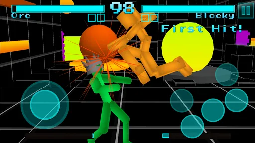 Zrzuty ekranu Stickman Fighting Neon Warrior