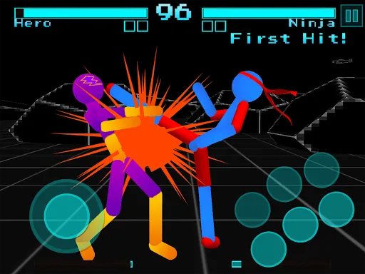 Zrzuty ekranu Stickman Fighting Neon Warrior