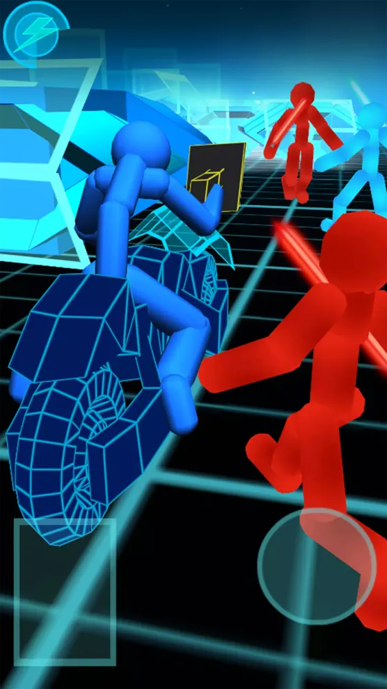 Stickman Neon Motorcycle Race Ekran Görüntüleri
