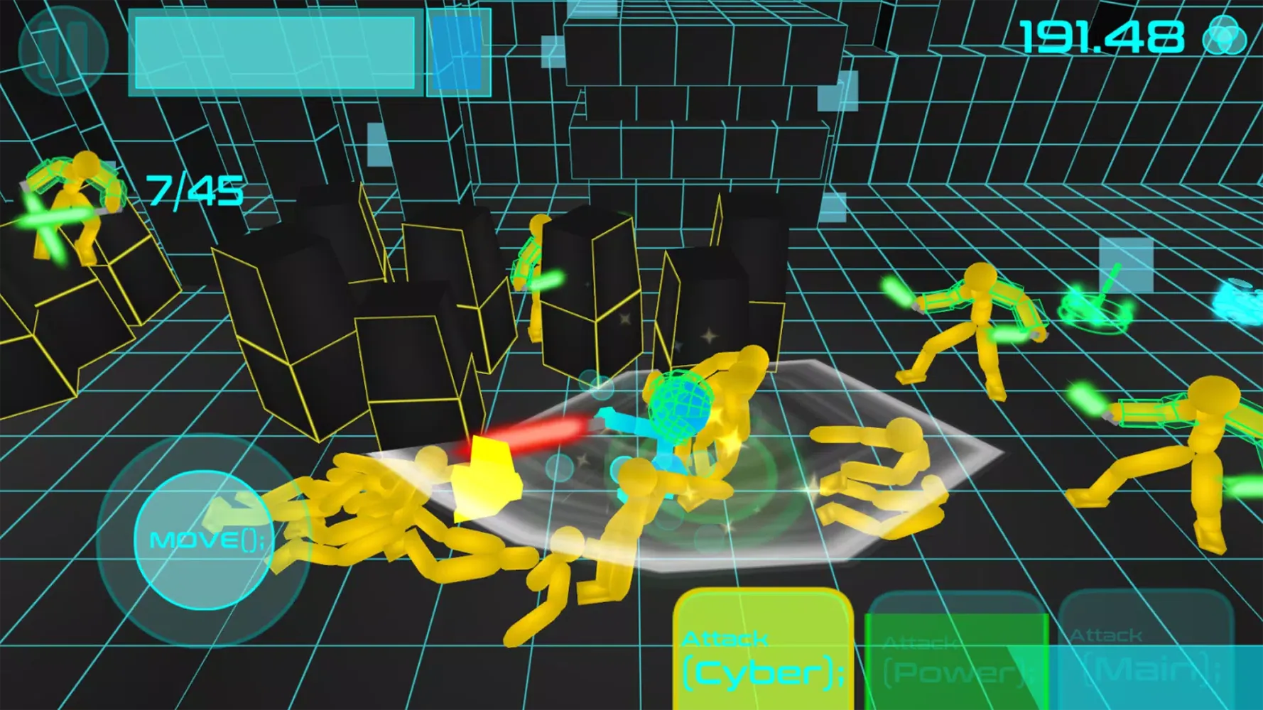 Stickman Neon Sword Fighting Screenshots
