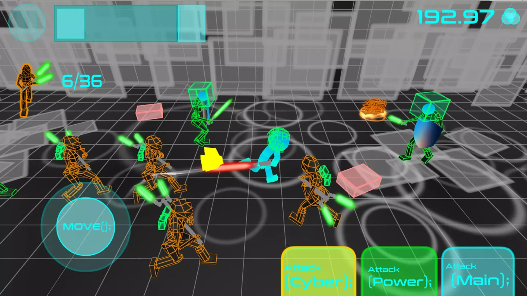 Stickman Neon Sword Fighting Screenshots
