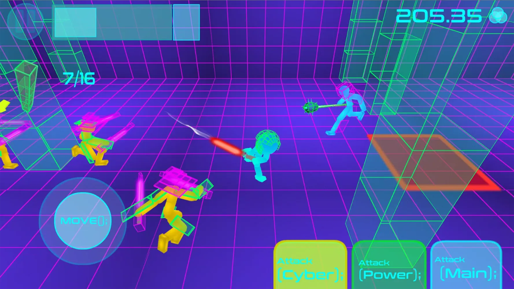 Stickman Neon Sword Fighting Screenshots