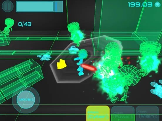 Capturas de pantalla de Stickman Neon: Sword Fighting iPad 
