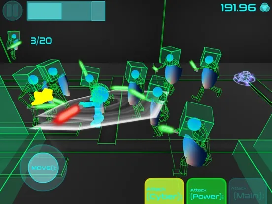 Capturas de pantalla de Stickman Neon: Sword Fighting iPad 