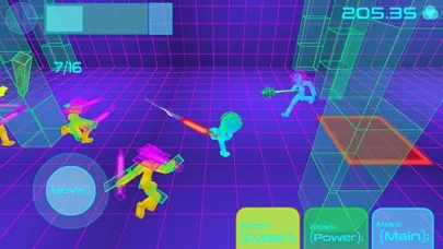 Capturas de pantalla de Stickman Neon: Sword Fighting