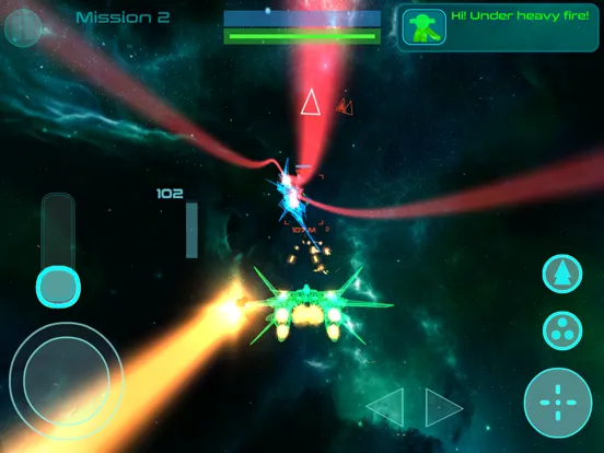 Stickman Space Fighter iPad  スクリーンショット