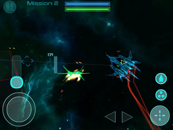 Stickman Space Fighter iPad  スクリーンショット