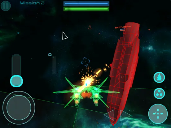 Stickman Space Fighter iPad  スクリーンショット