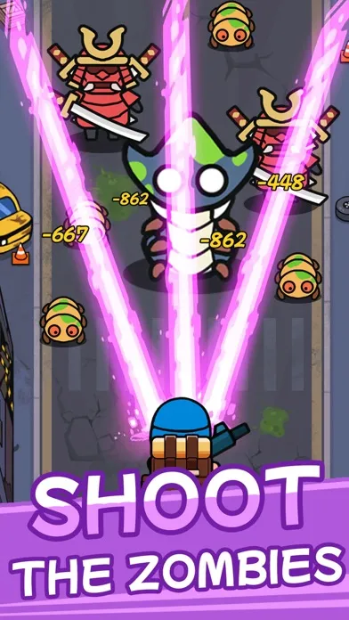 Tangkapan skrin Bag Merge : Zombie Battle