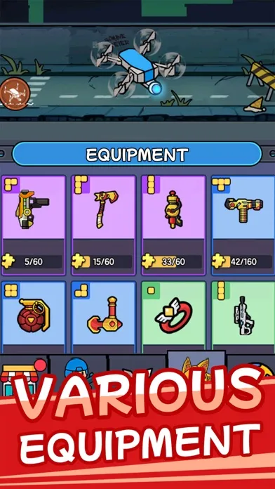 Tangkapan skrin Bag Merge : Zombie Battle