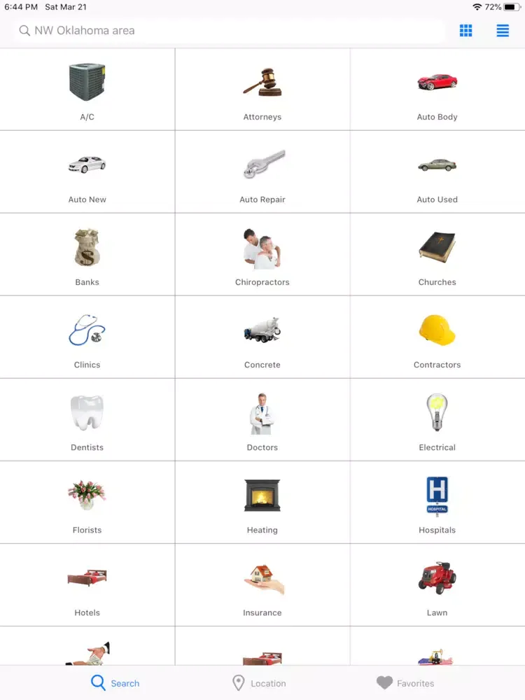 NE Iowa Local Search iPad  Screenshots