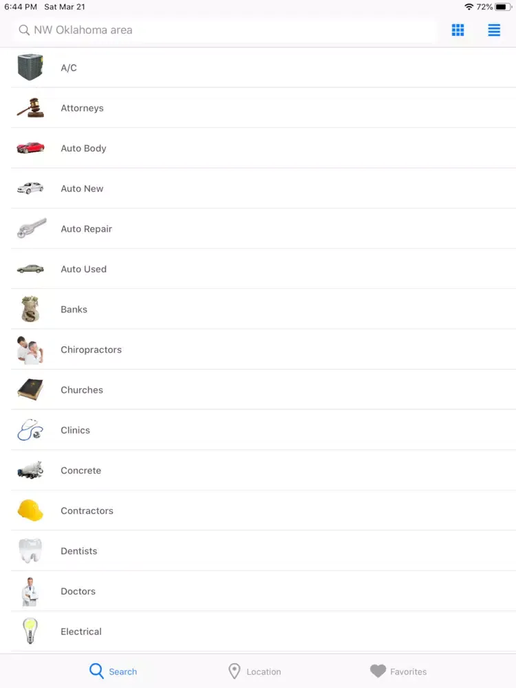 NE Iowa Local Search iPad  Screenshots
