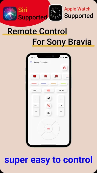 Bravia Controller - Sony TV Screenshots