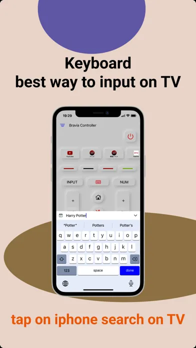 Bravia Controller - Sony TV Screenshots