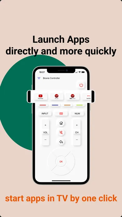 Bravia Controller - Sony TV Screenshots
