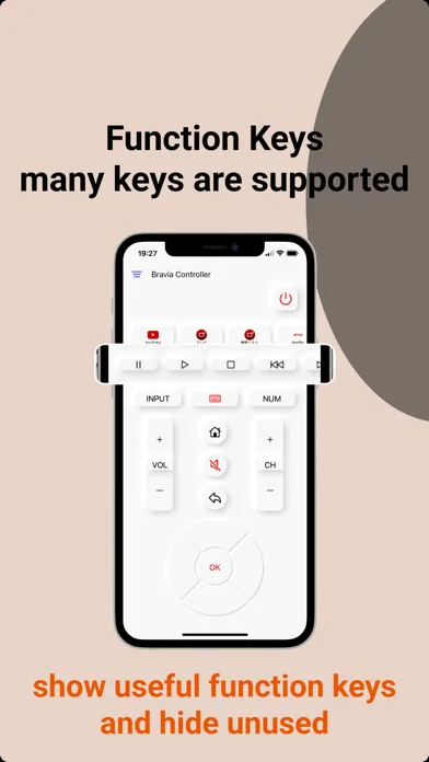 Bravia Controller - Sony TV Screenshots