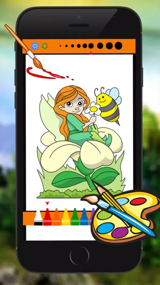 Fairy tales Coloring Book for Kid Games Screenshots