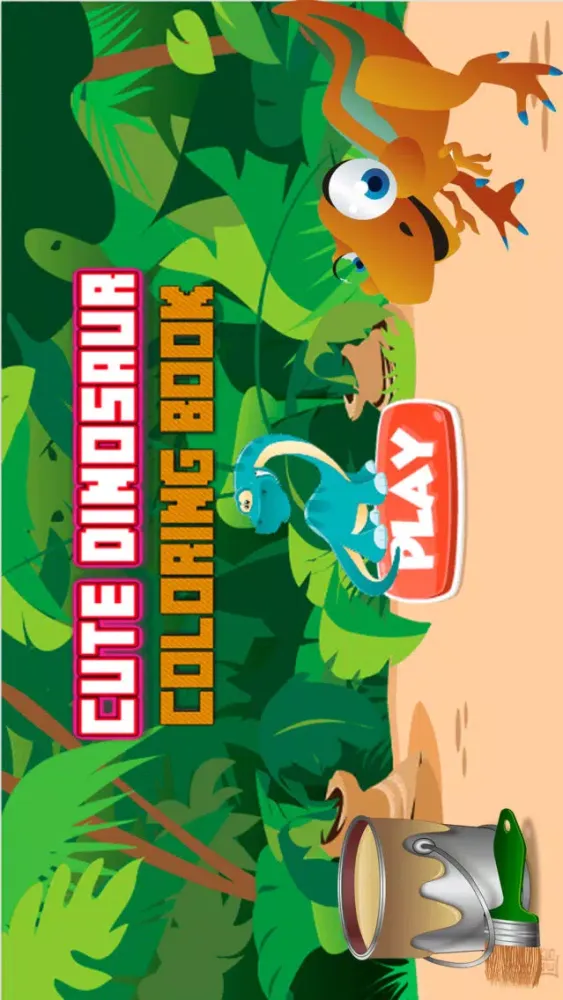 Скриншоты Cute Dino Coloring Book - Drawing Pages and Painting Games for Boy and Girl
