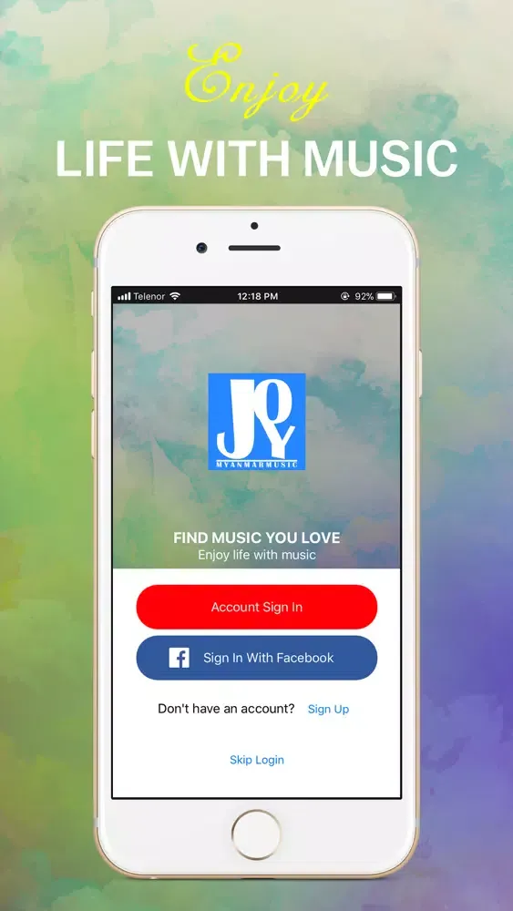 Tangkapan layar JOY Myanmar Music