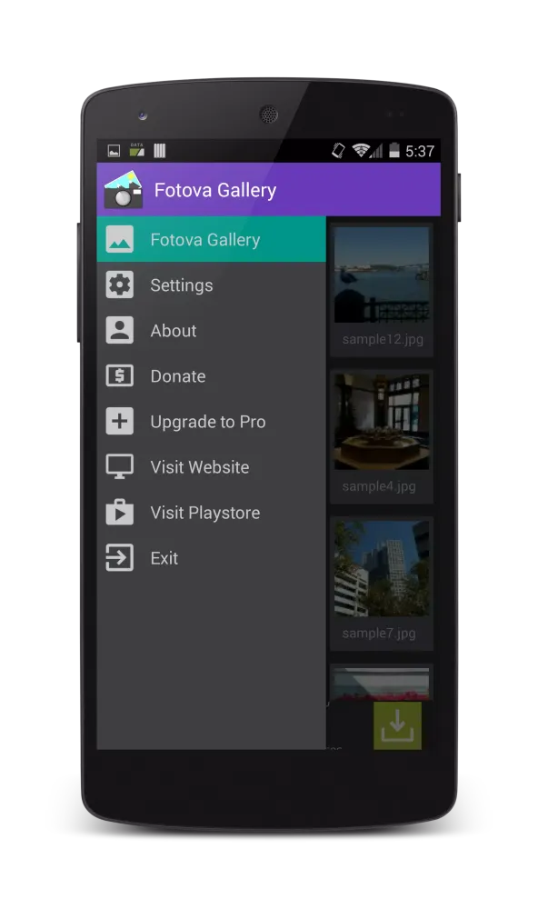 Fotova Gallery Screenshots