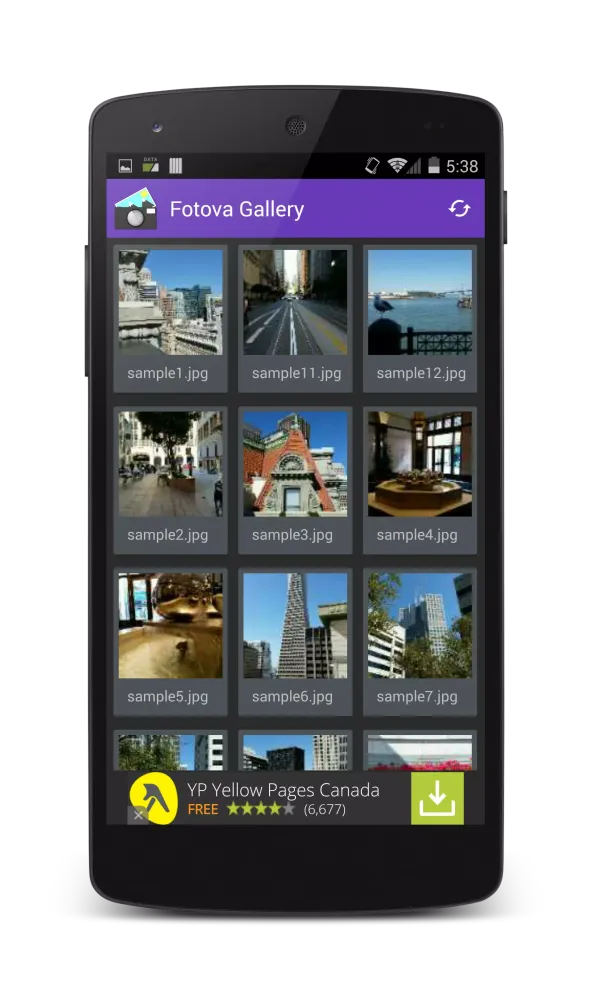 Fotova Gallery Screenshots