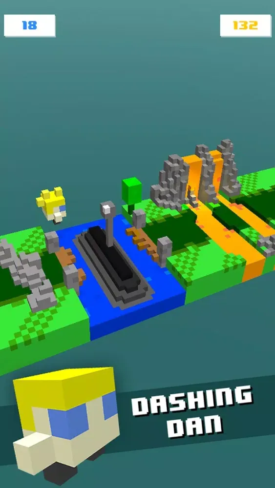 Screenshot di Dashing Dan - Endless Arcade Hopper