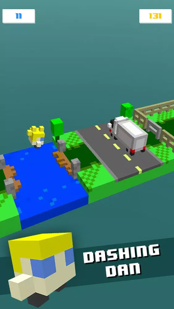 Screenshot di Dashing Dan - Endless Arcade Hopper