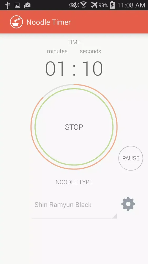 تصاویر Instant Noodle Timer