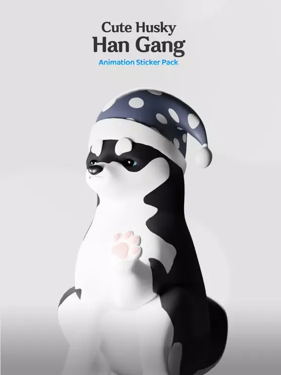 Captures d'écran de Cute Husky Han Gang iPad 