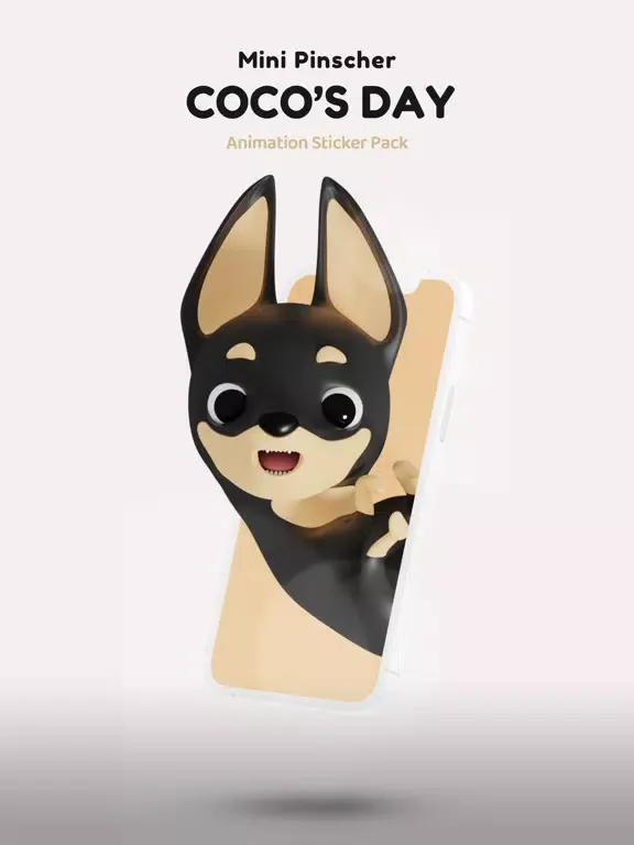 صور Mini Pinscher Coco's Day iPad 