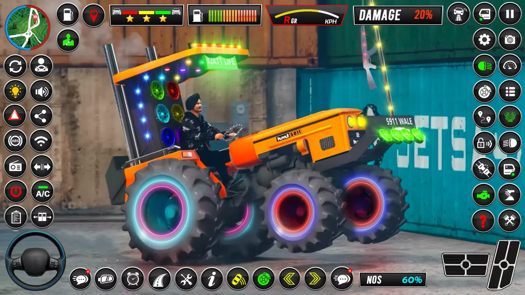Indian Tractor Game Farm Game Ekran Görüntüleri