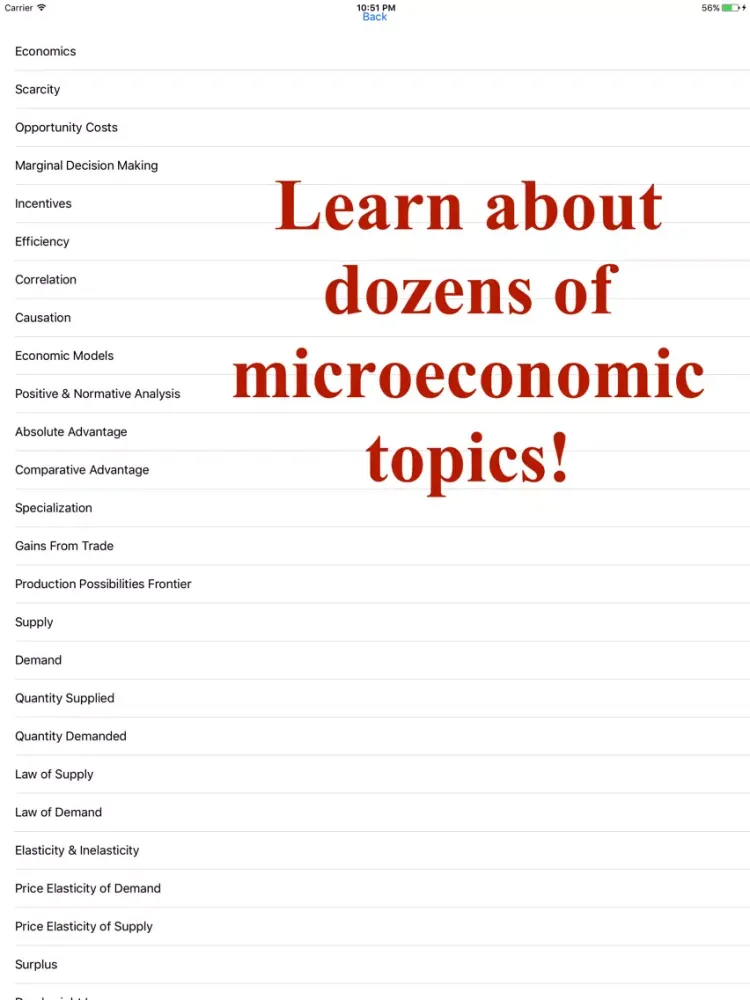 تصاویر World of Economics iPad 