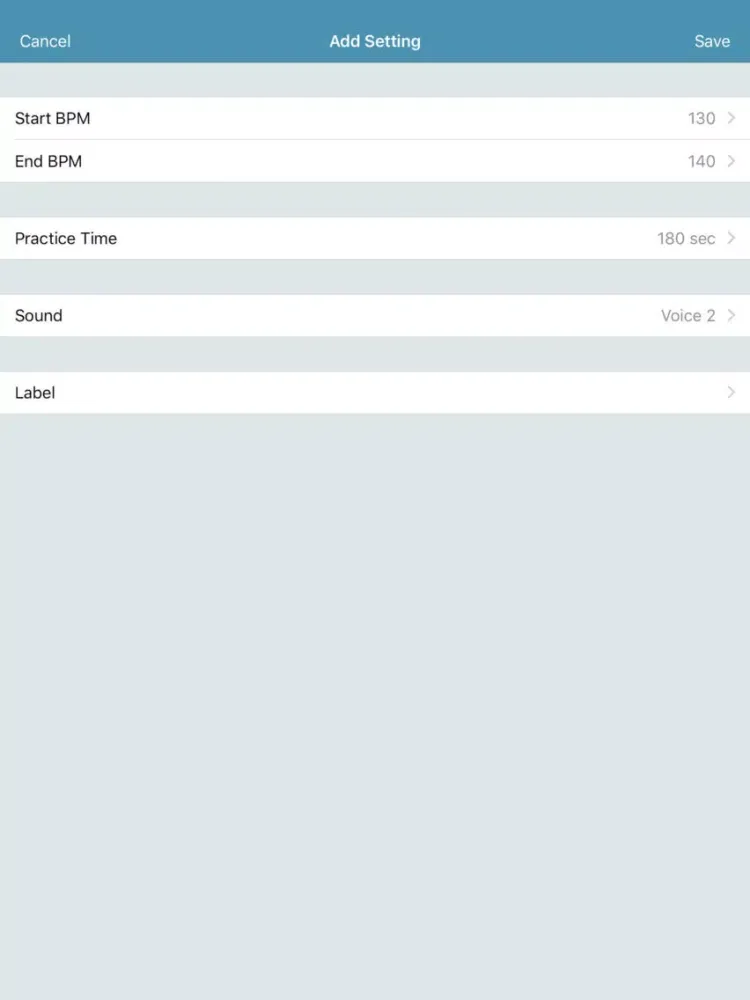 ภาพหน้าจอของ Golf Tempo 3:1 iPad 